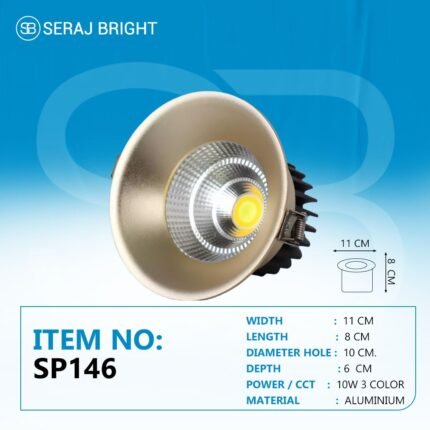 سبوت 10 سم 10 وات