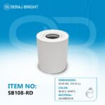 سلندر فارغ مدور